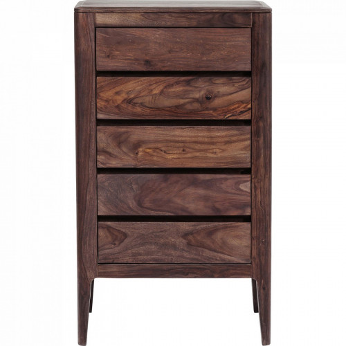 комод высокий brooklyn walnut коричневый в Нижневартовске