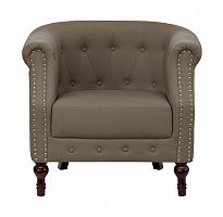 кресло, ткань бежевая 66х80х75,5 см в Нижневартовске