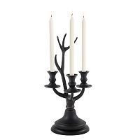канделябр черный фигурный на 3 свечи anderson от eichholtz, 47 см в Нижневартовске