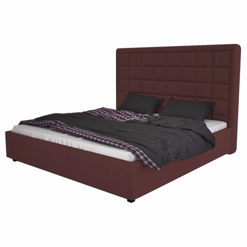 кровать большая 200х200 elizabeth коричневая в Нижневартовске