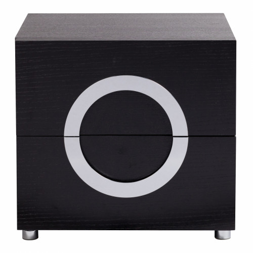 тумбочка stella black чёрная в Нижневартовске