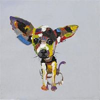 картина маслом собака слушает в Нижневартовске