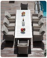 комплект мебели тоскана обеденная группа из ротанга на 8 персон в Нижневартовске