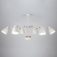 потолочная люстра eurosvet loft 70084/6 белый в Нижневартовске