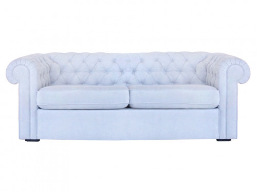 диван chesterfield прямой белый в Нижневартовске