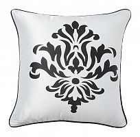 подушка с геральдическими лилиями fleur de lys ii white в Нижневартовске