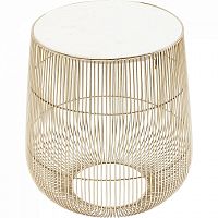 столик приставной marble ручная работа белый в Нижневартовске