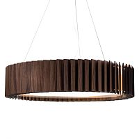 люстра ротор шпон ореха d55 коричневая в Нижневартовске