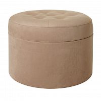 пуф barrel большой каппучино коричневый в Нижневартовске