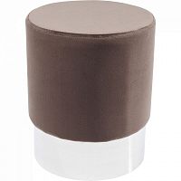 пуф cherry коричневый/серебряный в Нижневартовске