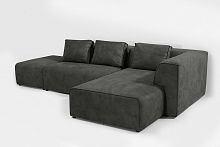 диван industrial loft угловой темно-серый правый угол в Нижневартовске