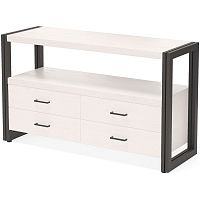 тумба под tv neo loft с 4 ящиками белая в Нижневартовске