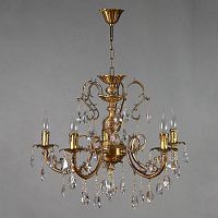 подвесная люстра ambiente alicante 8888/5 ab tear drop в Нижневартовске