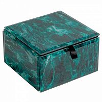 шкатулка бирюзовая 12*12*7см в Нижневартовске