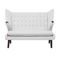 диван papa bear прямой белый в Нижневартовске