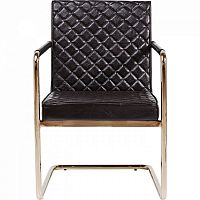 стул с подлокотниками beverly hills черный в Нижневартовске