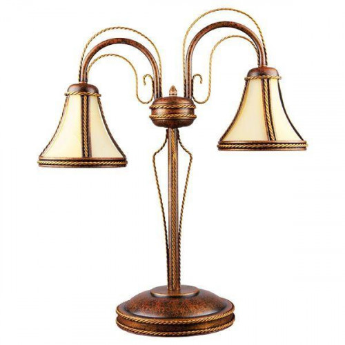 настольная лампа kemar tanaja t/b/2 brown в Нижневартовске