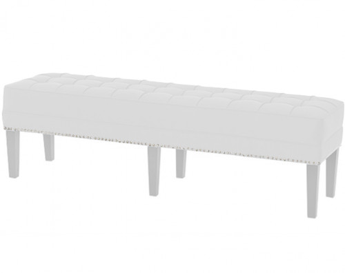 банкетка hiraeth white белая в Нижневартовске