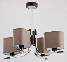 потолочная люстра alfa elza bez 23904 коричневая в Нижневартовске