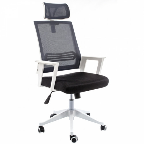 кресло компьютерное dreamer белое-черное-серое в Нижневартовске