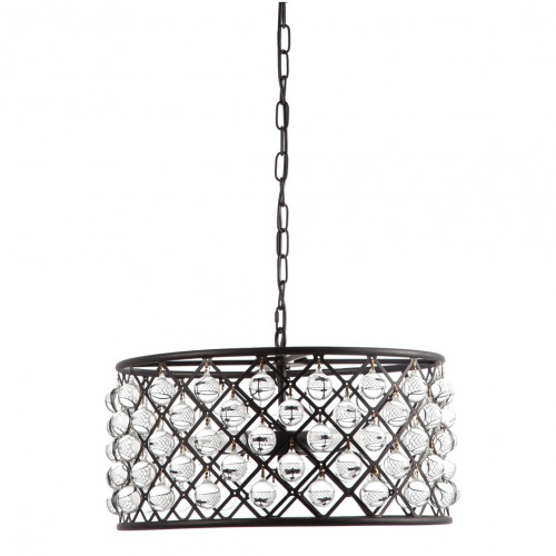 люстра cassiel чёрная, прозрачная в Нижневартовске