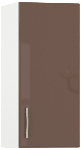 шкаф навесной 300 кухня сандра капучино глянец/белый в Нижневартовске