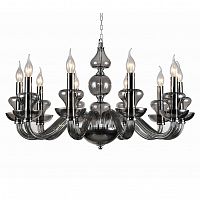 подвесная люстра newport 1910/s fume серая в Нижневартовске