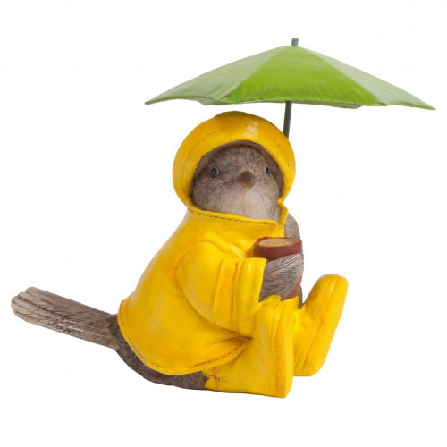 статуэтка chickabiddy с зеленым зонтиком в Нижневартовске