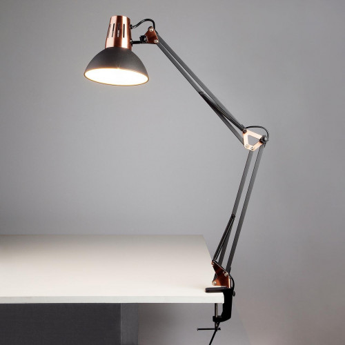 настольная лампа eurosvet worker 01020/1 черный в Нижневартовске