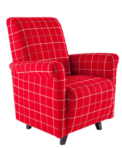 кресло baker street красное в Нижневартовске