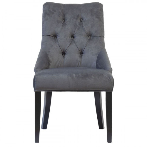 стул бархат (цвет графит) 46х48х89 в Нижневартовске