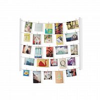 панно с зажимами для 40 фотографий hangit белое в Нижневартовске