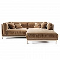 диван case угловой коричневый в Нижневартовске