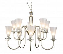 люстра дизайнерская indite белая с серебром в Нижневартовске