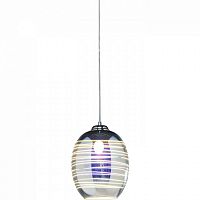 подвесной светильник galaxy мультиколор, прозрачный, полосатый в Нижневартовске