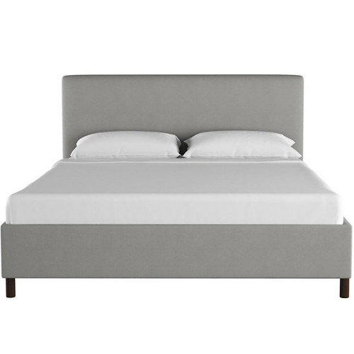 кровать двуспальная 180х200 серая novac platform в Нижневартовске