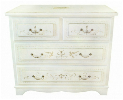 комод с росписью золотой завиток. студия анастасии немоляевой. в Нижневартовске