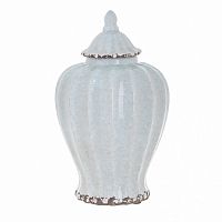 ваза abby с крышкой белого цвета в Нижневартовске