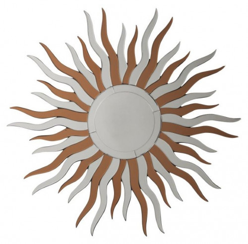 зеркало-солнце стеклянное двухцветное диаметр 80 см tintin в Нижневартовске