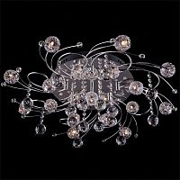 потолочная люстра eurosvet 85033/17 хром/синий+красный+фиолетовый в Нижневартовске