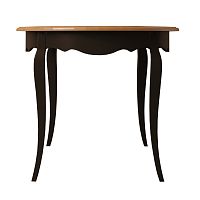 стол обеденный круглый leontina black черный в Нижневартовске