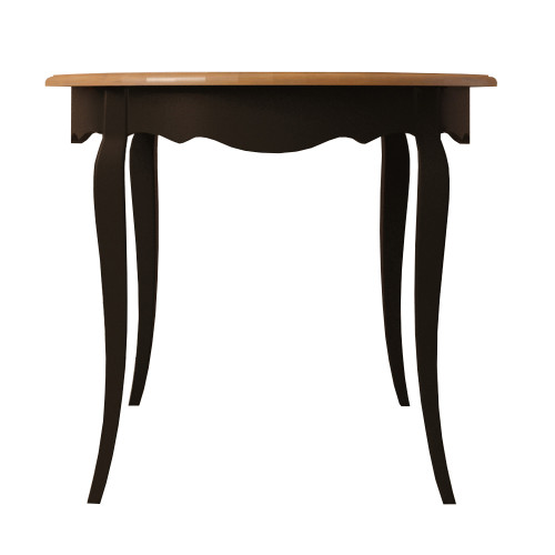 стол обеденный круглый leontina black черный в Нижневартовске