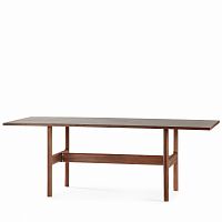 стол обеденный trestle коричневый в Нижневартовске