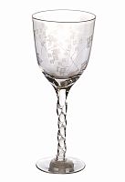 бокал для воды на узорной ножке (стекло) antic line dec в Нижневартовске