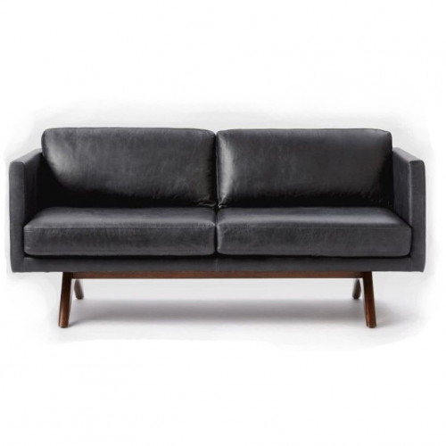 диван turella прямой черный в Нижневартовске