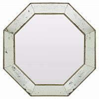 зеркало серебряное восьмиугольное в состаренной раме king в Нижневартовске