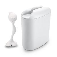 контейнер для хранения продуктов с ложкой hot stuff l, серый в Нижневартовске