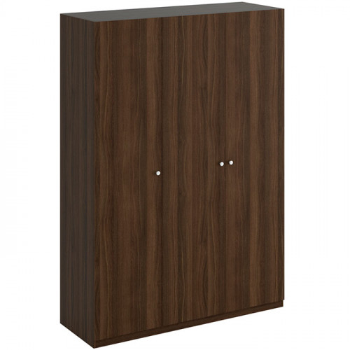 шкаф uno трехдверный дуб шато, белый глянец с зеркалом в Нижневартовске