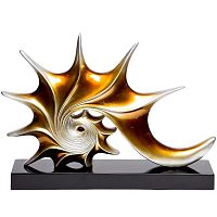 статуэтка абстракция золотая 43х6х31 в Нижневартовске