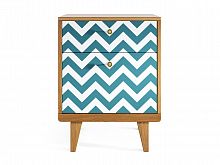 прикроватная тумба thimon дуб с принтом волна в Нижневартовске